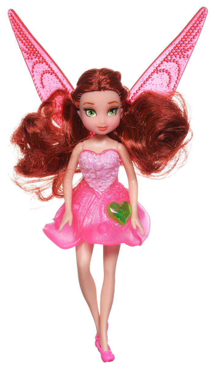 Disney Fairies Мини-кукла Pirate Fairy Rosetta762590_Rosetta Disney Fairies Мини-кукла Pirate Fairy Rosetta762590_RosettaКукла Disney Fairies Pirate Fairy. Rosetta поможет вашей малышке окунуться в сказочный мир. Кукла создана по мотивам мультфильма Загадка пиратского острова. Куколка одета в розовое блестящее платье, на ножках - туфельки в тон платью. На юбочке платья расположен крупный блестящий кристалл. За спиной феи - съемные полупрозрачные крылышки. Ручки и ножки куколки подвижны. Игры с куклой способствуют эмоциональному развитию ребенка, а также помогают формировать воображение и художественный вкус. Ваша малышка с удовольствием будет играть с этой куколкой, проигрывая сюжеты из мультфильма или придумывая различные истории. Порадуйте свою принцессу таким великолепным подарком!
