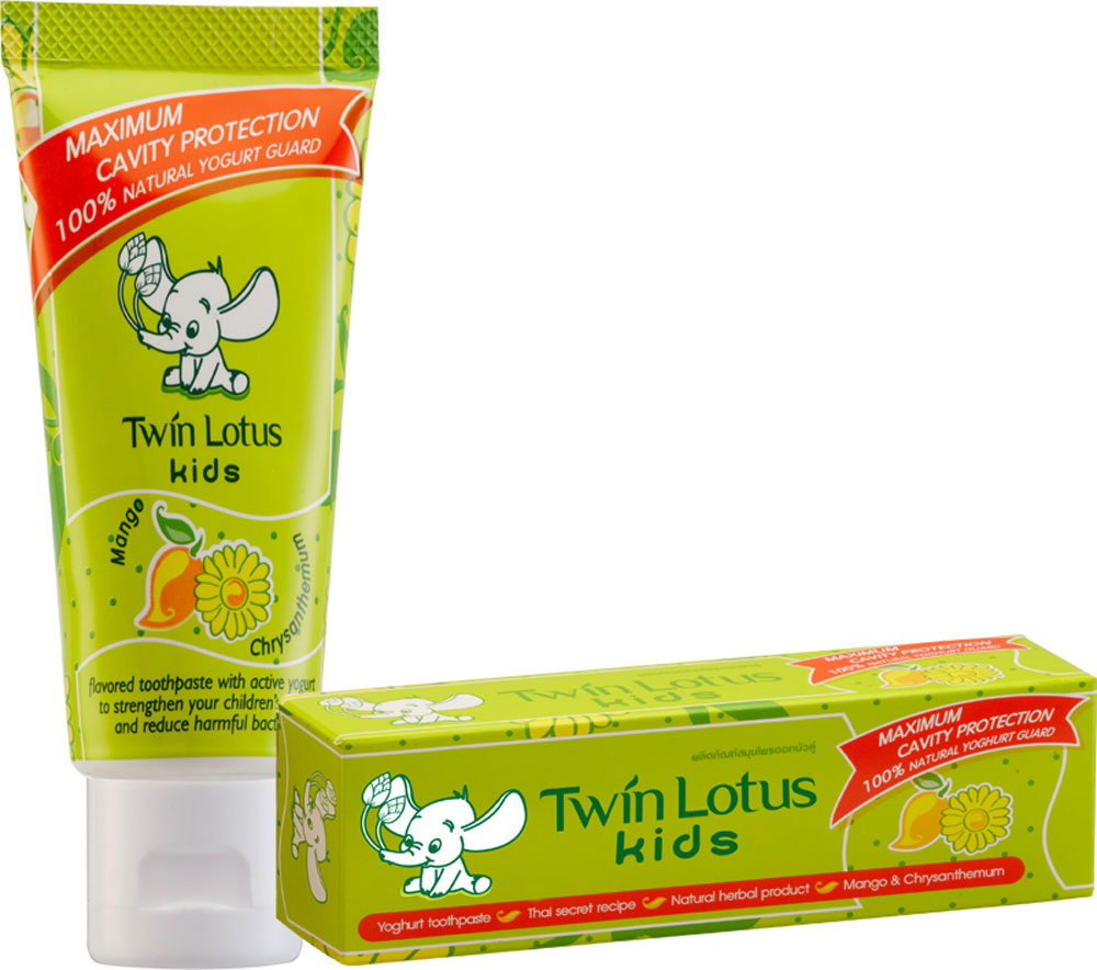 Twin Lotus Детская зубная паста Манго и хризантема, 50 г1336 Twin Lotus Детская зубная паста Манго и хризантема, 50 г1336Для молочных и постоянных зубов.Не содержит фтора, лауритсульфат натрия, парабенов, ПЭГ. Зубная паста предназначена для детей от 3 до 10 лет. Препятствует росту бактерий, обеспечивая надежную защиту от кариеса, нормализуют микробный состав полости рта, укрепляет зубную эмаль, предотвращая потерю кальция, обладает приятным фруктовым вкусом.