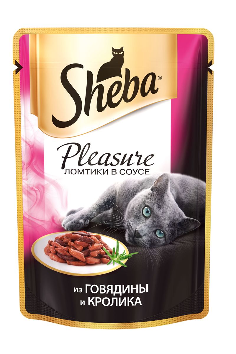 Консервы для взрослых кошек Sheba Pleasure, с говядиной и кроликом, 85 г18624 Консервы для взрослых кошек Sheba Pleasure, с говядиной и кроликом, 85 г18624Консервы Sheba Pleasure - это полнорационный консервированный корм для взрослых кошек. Не содержит сои, искусственных красителей и ароматизаторов. Это изумительное блюдо - мечта каждой кошки, которая разборчива в еде. Блюдо, соединяющее ломтики сочной говядины и кролика, требует особого мастерства в приготовлении. Чтобы вкусы безупречно гармонировали друг с другом, повара Sheba приправляют их густым соусом. Ваша кошка будет наслаждаться каждым кусочком блюда ее мечты. Состав: мясо и субпродукты (говядина минимум 20%, кролик минимум 5%), таурин, витамины и минеральные вещества. Пищевая ценность в 100 г: белки - 11,0 г; жиры - 3,0 г; зола - 2,0 г; клетчатка - 0,3 г; витамин А - не менее 90 МЕ; витамин Е - не менее 1,0 МЕ; влага - 82 г. Энергетическая ценность в 100 г: 75/314 кДж ккал. Товар сертифицирован. Уважаемые клиенты! Обращаем ваше внимание на возможные изменения в дизайне упаковки. Качественные характеристики товара...