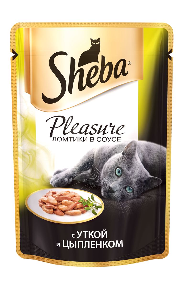 Консервы Sheba Pleasure для взрослых кошек, с уткой и цыпленком, 85 г39305 Консервы Sheba Pleasure для взрослых кошек, с уткой и цыпленком, 85 г39305Консервы Sheba Pleasure - это полнорационный консервированный корм для взрослых кошек. Не содержит сои, искусственных красителей и ароматизаторов. Удивительная гармония, рожденная сочетанием двух видов птицы: утки и цыпленка. Эти изысканные ингредиенты оттеняют друг друга, сливаясь в аппетитном дуэте. Нежная консистенция и тонкий аромат не оставят ни одну кошку равнодушной. Состав: мясо, субпродукты, таурин, витамины и минеральные вещества. Анализ: белки 11 г, жиры 3 г, зола 2 г, клетчатка 0,3 г, витамин А - не менее 90 МЕ, витамин Е не менее 1 МЕ, влага 82 г. Энергетическая ценность: 75 ккал/100г. Товар сертифицирован. Уважаемые клиенты! Обращаем ваше внимание на возможные изменения в дизайне упаковки. Качественные характеристики товара остаются неизменными. Поставка осуществляется в зависимости от наличия на складе.