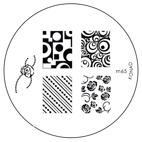 Konad Печатная форма (диск) M65 image plateSN-IPM065 Konad Печатная форма (диск) M65 image plateSN-IPM065Диск для стемпинга. Теперь создавать дизайны на ногтях стало очень просто