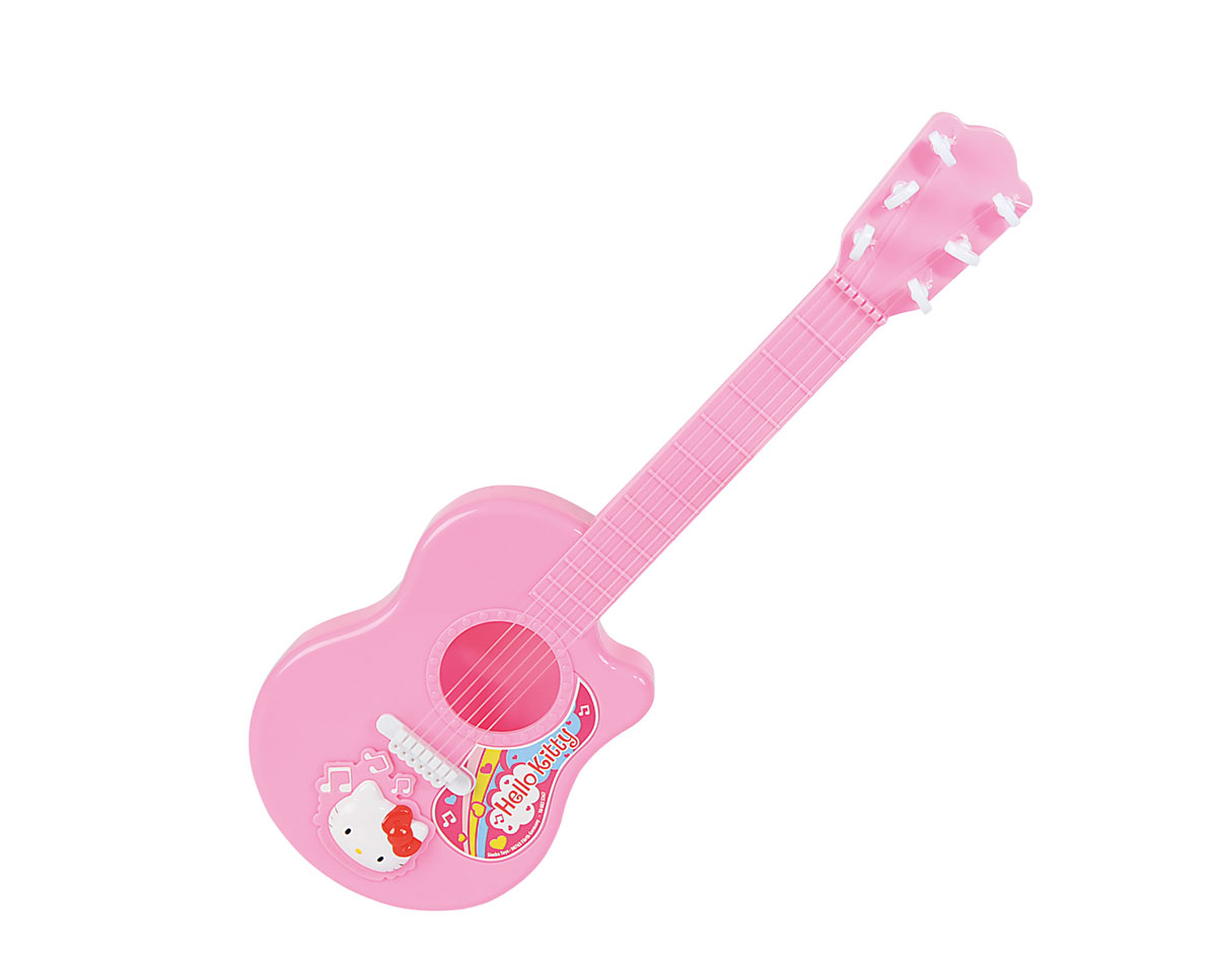 Simba Гитара Hello Kitty6835367 Simba Гитара Hello Kitty6835367Гитара Simba Hello Kitty обязательно понравится вашей малышке. Гитара розового цвета выполнена из качественного пластика и украшена изображением кошечки Китти. Игрушечный музыкальный инструмент имеет струны, степень натяжения которых можно регулировать с помощью колок на головке грифа. С помощью этой игрушки малышка сможет представить себя знаменитой артисткой, и будет устраивать выступления для родителей и друзей. Музыкальные инструменты обязательно должны быть среди игрушек ребенка, ведь они являются средством эстетического развития личности. Сделайте вашей малышке такой замечательный подарок!