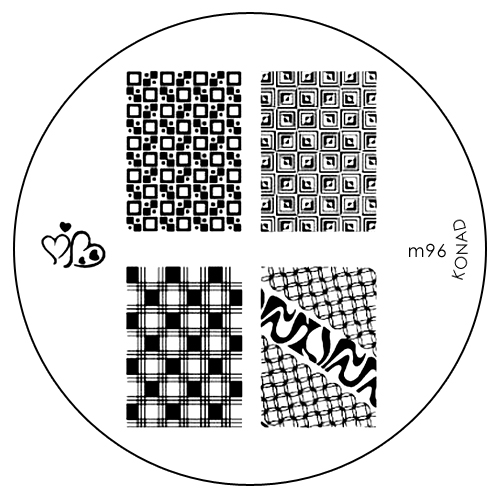 Konad Печатная форма (диск) M96 image plateSN-IPM096 Konad Печатная форма (диск) M96 image plateSN-IPM096Диск для стемпинга. Теперь создавать дизайны на ногтях стало очень просто