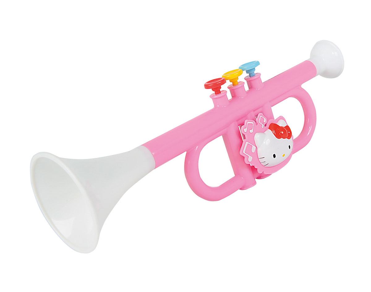 Simba Труба Hello Kitty6835437 Simba Труба Hello Kitty6835437Труба Simba Hello Kitty обязательно понравится вашей малышке. Труба бело-розового цвета выполнена из качественного пластика и украшена изображением кошечки Китти. Игрушечный музыкальный инструмент имеет три кнопки, которые пружинят при нажатии. С помощью этой игрушки малышка сможет представить себя знаменитой артисткой, и будет устраивать выступления для родителей и друзей. Музыкальные инструменты обязательно должны быть среди игрушек ребенка, ведь они являются средством эстетического развития личности. Сделайте вашей малышке такой замечательный подарок!
