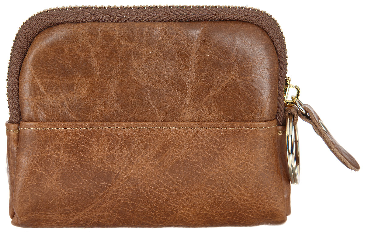 Кошелек женский Cheribags, цвет: рыжий. 04K-8211-2804K-8211-28 Кошелек женский Cheribags, цвет: рыжий. 04K-8211-2804K-8211-28Стильный кошелек Cheribags выполнен из натуральной кожи с зернистой фактурой и оформлен металлической фурнитурой. Изделие закрывается на застежку-молнию. Внутри расположен накладной карман. Кошелек дополнен кольцом для ключей. Практичный аксессуар от Cheribags позволит вам завершить образ и подчеркнуть стиль.