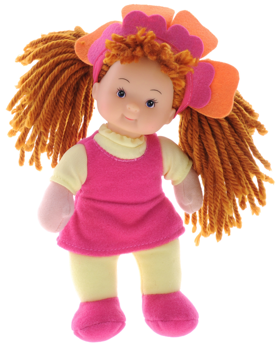 Simba Кукла мягкая Little Flower цвет платья желтый розовый5017262_розовый, желтый Simba Кукла мягкая Little Flower цвет платья желтый розовый5017262_розовый, желтыйКукла Simba Little Flower непременно приведет в восторг вашу дочурку. Голова куклы выполнена из пластика, а тело - мягконабивное. Кукла одета в яркое розовое платье, на голове у нее - объемный ободок в виде цветка. Волосы куколки выполнены из шерстяных нитей, вашей малышке понравится заплетать их и придумывать различные прически. Очаровательная куколка принесет радость и подарит своей обладательнице мгновения нежных объятий. Игры с куклой способствуют эмоциональному развитию, помогают формировать воображение и художественный вкус, а также разовьют в вашей малышке чувство ответственности и заботы. Великолепное качество исполнения делают эту куколку чудесным подарком к любому празднику.