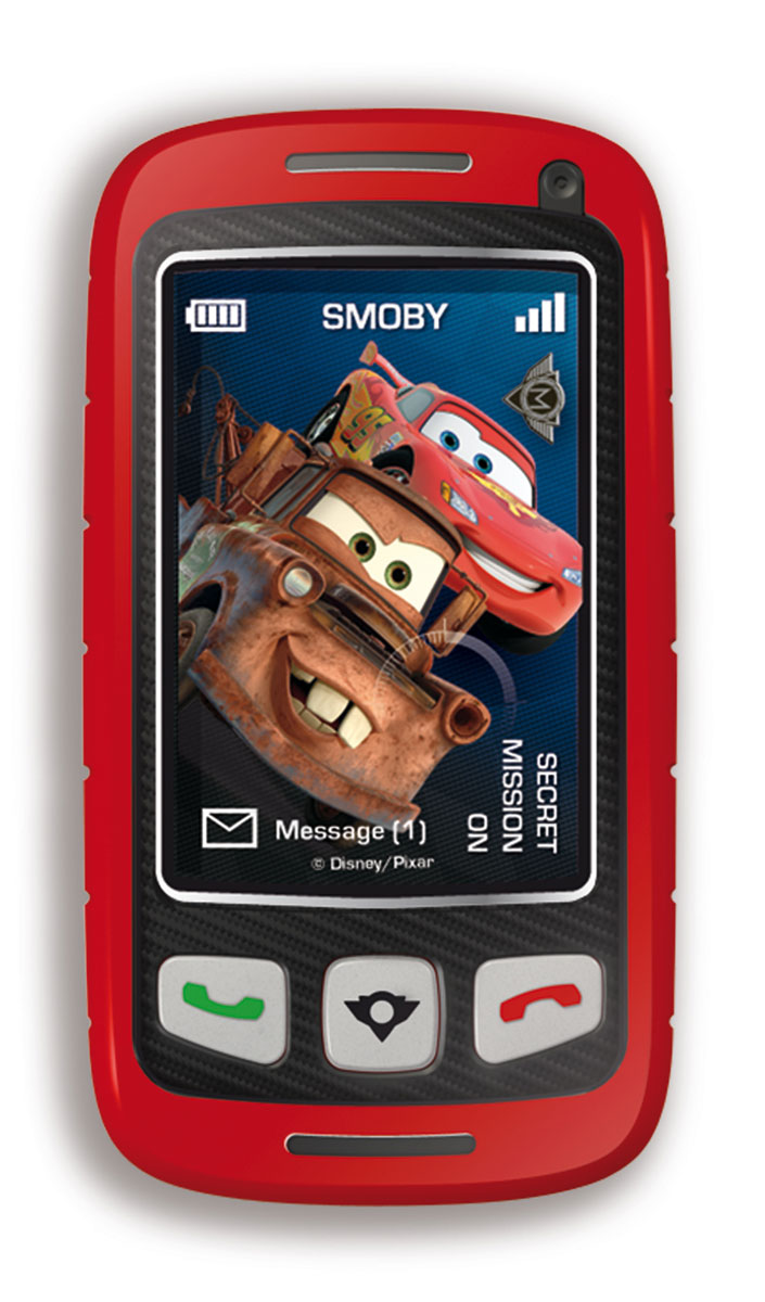 Smoby Телефон шпиона Тачки500169 Smoby Телефон шпиона Тачки500169Игрушка Smoby Телефон шпиона понравится любому малышу. С этой игрушкой малыш сможет почувствовать себя совсем взрослым - теперь у него будут свой собственный телефон, как у мамы с папой и даже лучше! Игрушка выполнена из прочного безопасного пластика в виде мобильного телефона-слайдера. Телефон записывает голос и с помощью встроенного трансформатора меняет его до неузнаваемости. Телефон содержит три вида голосовых эффектов. Игрушка содержит кнопки записи, включения/выключения и кнопки звонков. Такая игрушка станет не только веселой, но и полезной забавой для малыша. Игрушка поможет развить мелкую моторику малыша, цветовое и звуковое восприятие, а также внимание и творческое мышление. Рекомендуется докупить 2 батарейки типа АAА (не входят в комплект).