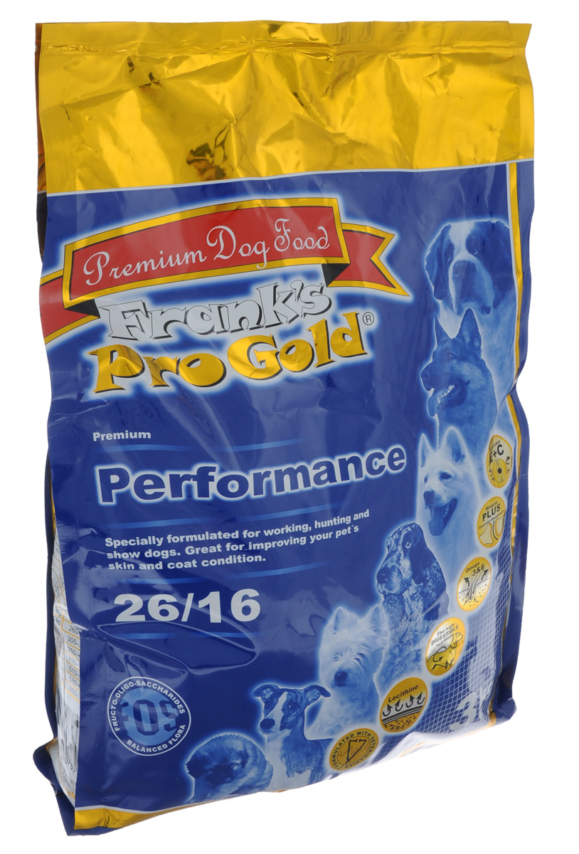 Корм сухой Franks ProGold Достойная победа для энергичных собак, 3 кг17919 Корм сухой Franks ProGold Достойная победа для энергичных собак, 3 кг17919Franks ProGold Достойная победа - полностью сбалансированный корм для энергичных собак. Такой корм обеспечивает крепкие кости и зубы, поддержку иммунитета, здоровую шерсть и кожу, развитую мускулатуру. Состав: мясо курицы, рис, злаки, куриный жир, свекла, рыбная мука, ячмень, семена льна, дрожжи, яичный порошок, куриная печень, минералы и витамины, гидролизат хрящей (источник хондротина), гидролизат ракообразных (источник глюкозамина), L-карнитин, лецитин (0,5%), инулин (0,5% фруктоолигосахариды), таурин. Пищевая ценность: белки 26,0%, жиры 16,0%, клетчатка 2,5%, зола 6,5%, влажность 8,0%, фосфор 0,8%, кальций 1,25%. Вес: 3 кг. Товар сертифицирован.