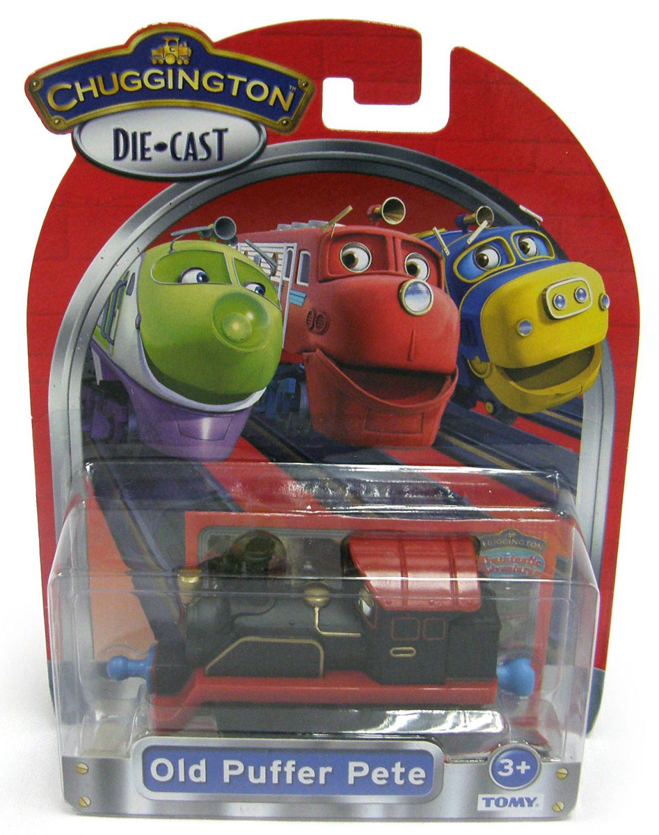 Chuggington Паровозик Старина ПитLC54006 Chuggington Паровозик Старина ПитLC54006Яркий паровозик Старина Пит несомненно, привлечет внимание вашего ребенка и не позволит ему скучать. Паровозик выполнен в виде забавного персонажа из мультфильма Chuggington. Старина Пит - старожил Чаггингтона, ему уже 150 лет, про этот городок он знает больше историй, чем кто либо. Несмотря на то, что он самый старый паровоз, за ним так хорошо ухаживали, что он и сейчас может взбираться и спускаться по рельсам, пусть даже медленно и с одышкой. Ему, как мудрому дедушке юных паровозиков, безумно нравится наблюдать за их работой и обучением. У Пита прекрасное чувство юмора, но он любит задать жару молодежи. У него есть глаза и носик, а так же очаровательная улыбка. На вагончике есть детализированные окошки, двери и люки. Впереди и сзади есть специальные элементы для крепления с другими вагончиками. Ваш ребенок будет часами играть с паровозиком, придумывая разные истории и проигрывая любимые моменты из мультфильма. Порадуйте его таким замечательным подарком!...
