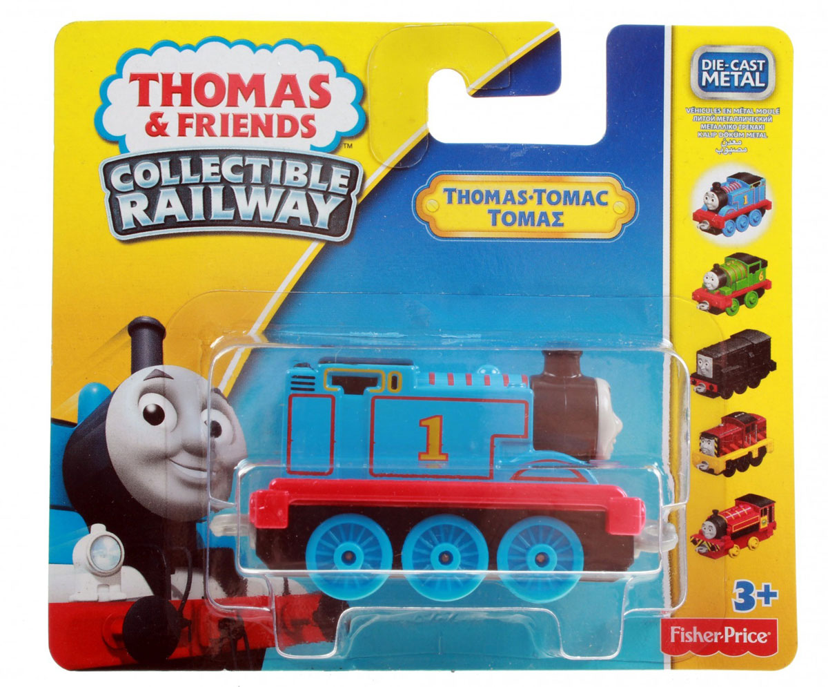Thomas&Friends Паровозик Томас цвет голубойBHR64/ BHR65 Thomas&Friends Паровозик Томас цвет голубойBHR64/ BHR65Игрушка Thomas&Friends Collectors Базовый паровозик: Томас привлечет внимание вашего малыша и не позволит ему скучать. Паровозик выполнен из металла и пластика в виде персонажа популярного мультсериала Томас и его друзья (Thomas & Friends ). Томас - маленький паровозик с задорным характером. Он всегда стремится сделать все быстрее и лучше остальных, из-за чего часто попадает в неприятности. Порадуйте своего непоседу такой замечательной игрушкой!