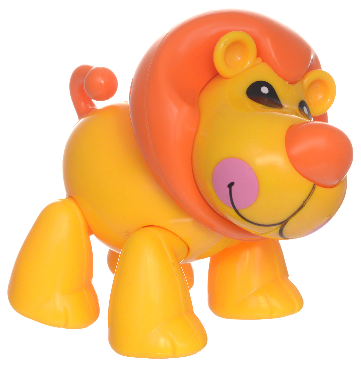 1TOY Фигурка В мире животных ЛевТ57444 1TOY Фигурка В мире животных ЛевТ57444Фигурка В мире животных. Лев, выполненная из яркой пластмассы в виде симпатичного льва, непременно придется по душе вашему малышу. Забавная фигурка имеет подвижные лапы, хвост и шею. Если двигать частями тела животного, то будут слышны негромкие щелкающие звуки. Фигурка В мире животных способствует развитию у ребенка цветового и звукового восприятия, мелкой моторики рук, хватательного рефлекса, осязания, координации движений и изучению живого мира нашей планеты. Отлично подходит для сюжетно-ролевых игр, которые способствуют развитию памяти и воображения у малыша.