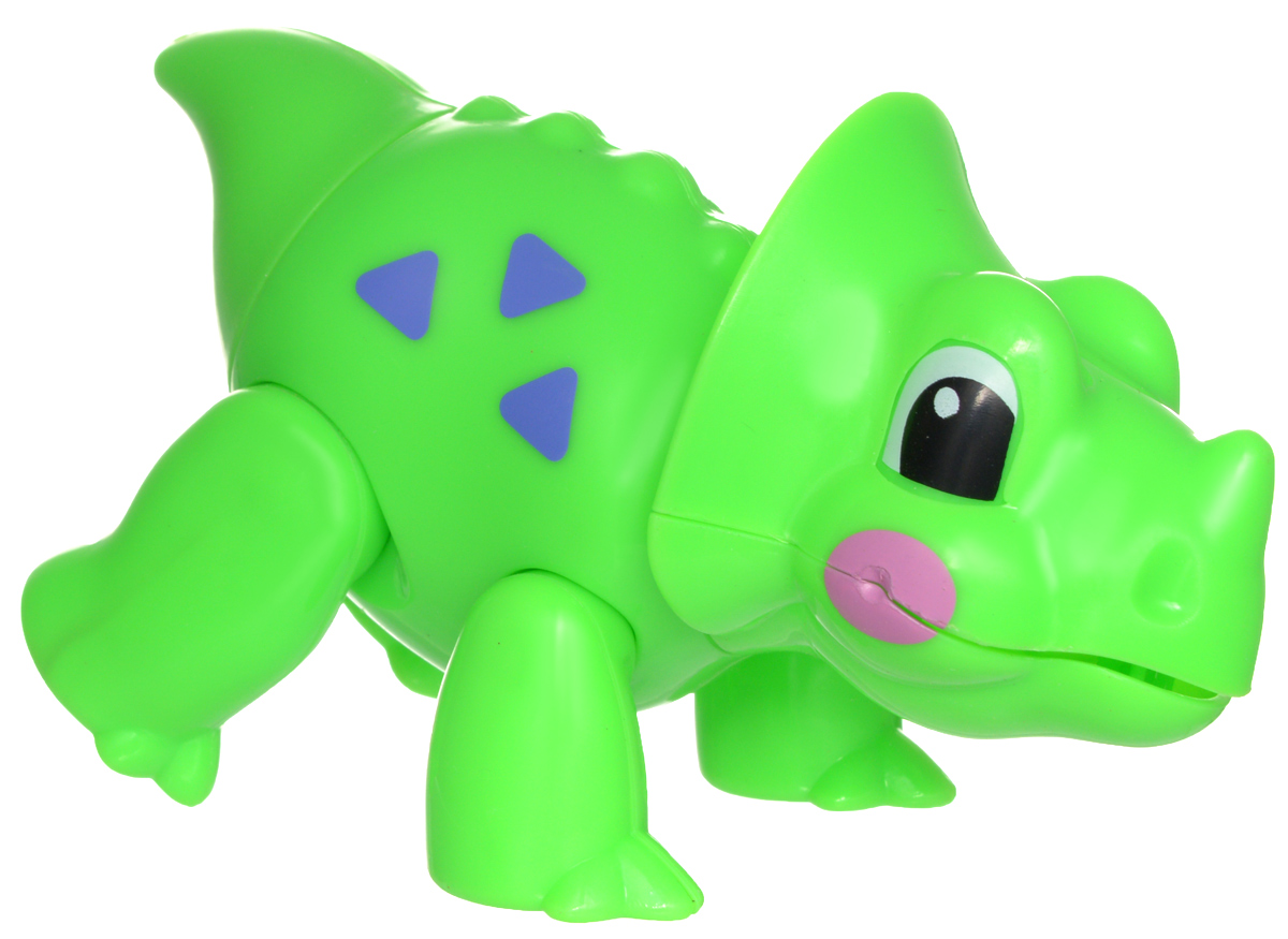1TOY Фигурка В мире животных ДинозаврТ57443 1TOY Фигурка В мире животных ДинозаврТ57443Фигурка В мире животных. Динозавр, выполненная из яркой пластмассы в виде симпатичного динозаврика, непременно придется по душе вашему малышу. Забавная фигурка имеет подвижные лапы, хвост и шею. Если двигать частями тела животного, то будут слышны негромкие щелкающие звуки. Фигурка В мире животных способствует развитию у ребенка цветового и звукового восприятия, мелкой моторики рук, хватательного рефлекса, осязания, координации движений и изучению живого мира нашей планеты. Отлично подходит для сюжетно-ролевых игр, которые способствуют развитию памяти и воображения у малыша.