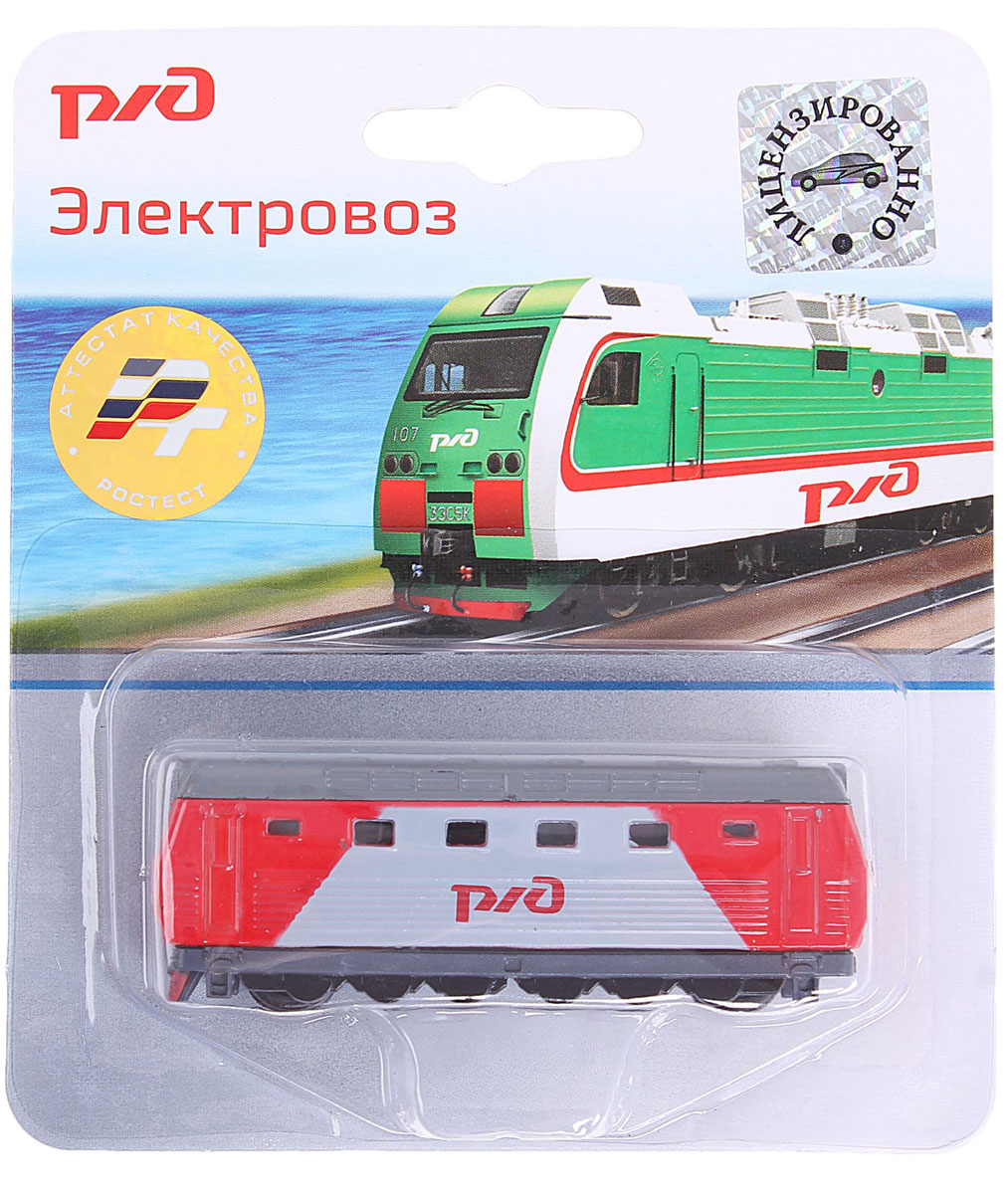 ТехноПарк Железная дорога Электровоз РЖДSB-13-16-T/BLС ТехноПарк Железная дорога Электровоз РЖДSB-13-16-T/BLСМеталлический локомотив РЖД изготовлен из качественных материалов. Корпус произведен из металла, поэтому игрушка имеет достаточно прочный корпус. Некоторые элементы, придающие машинке функциональность, сделаны из пластика. Вы сможете придумать различные игровые сюжеты, в которых будет фигурировать данный локомотив. Он хорошо дополнит игрушечный город и привнесет в него яркую нотку.