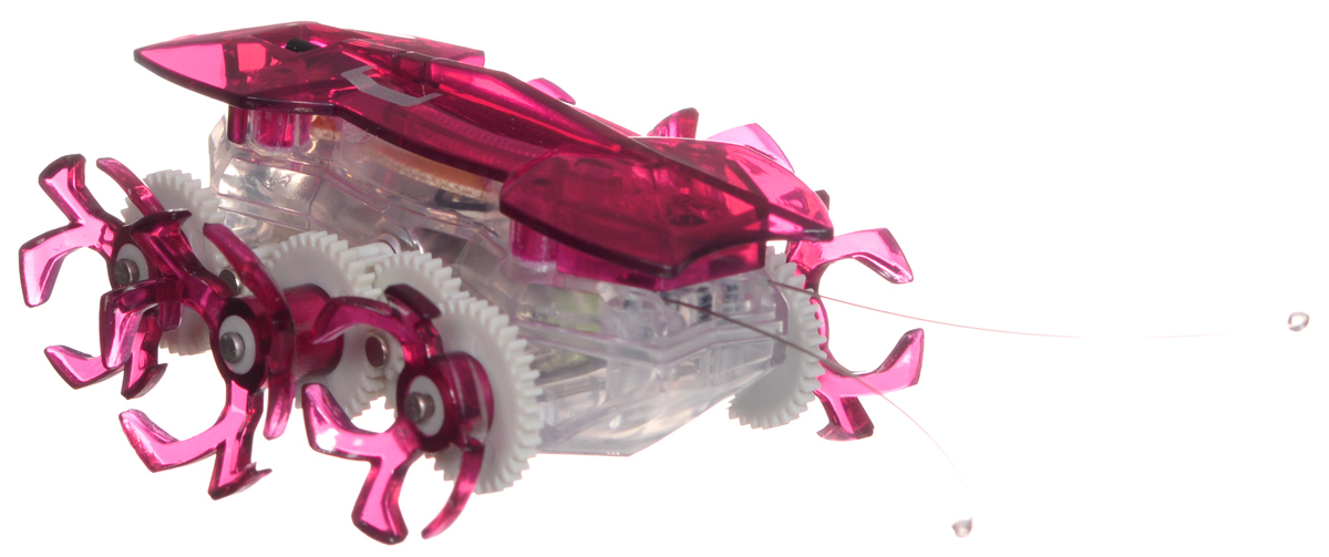 Hexbug Робот на радиоуправлении Огненный муравей цвет красный477-2864_4 Hexbug Робот на радиоуправлении Огненный муравей цвет красный477-2864_4Самый быстрый микро-робот теперь стал управляемым! Fire Ant - шустрый и послушный муравей. Традиционный Hexbug Ant помещался на ладони и был неуправляемым шалуном. Поймать микро-робота было невозможно: стоило только опустить букашку на гладкую твердую поверхность, нажать кнопочку, расположенную у нее под брюшком, и муравей пускался наутек! Но время неумолимо летит вперед, все меняются и растут. Также вырос и малыш-муравей. Размеры Fire Ant стали больше, изменился внешний вид шести ножек, которые стали более цепкими. Шустрый домашний питомец и послушный друг: огненный муравей совмещает в себе все достоинства микро-роботов Hexbug. С новыми огненными муравьями возможно играть не только в одиночку, но и устраивать соревнования с друзьями, ведь пульт управления умного микро-робота имеет несколько каналов: настройте их на разные каналы и два огненных муравья смогут соревноваться друг с другом! Питание: 5 батареек AG-13 (входят в комплект).