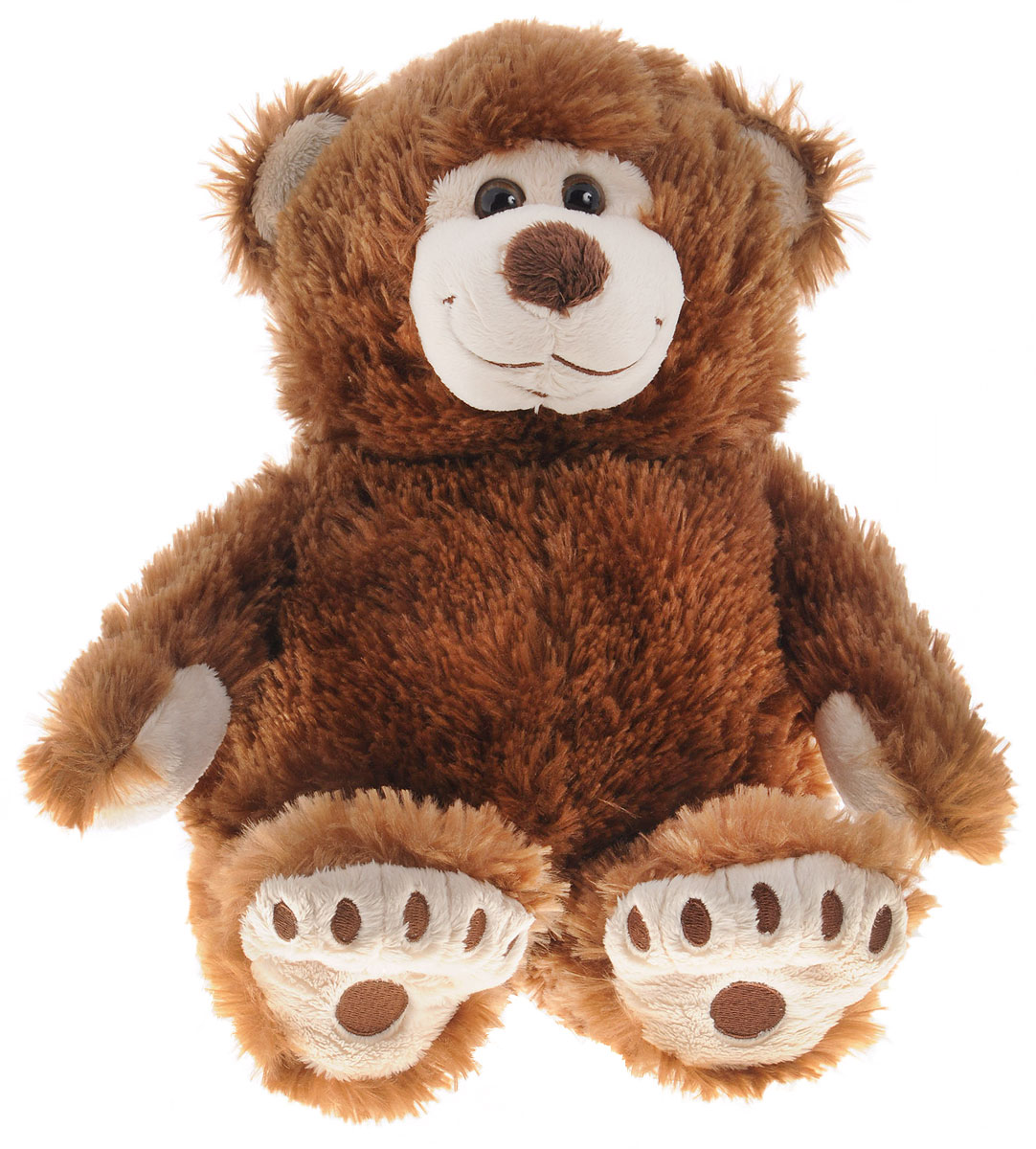 Plush Apple Мягкая игрушка Медведь Аркаша 38 см цвет коричневыйК95605B6,B9_коричневый Plush Apple Мягкая игрушка Медведь Аркаша 38 см цвет коричневыйК95605B6,B9_коричневыйОчаровательная мягкая игрушка Plush Apple Медведь Аркаша выполнена в виде трогательного медвежонка с карими глазками. Игрушка изготовлена из высококачественного нежного текстильного материала. На лапках медвежонка вышиты следы, глазки выполнены из безопасного пластика. Удивительно мягкая игрушка принесет радость и подарит своему обладателю мгновения нежных объятий и приятных воспоминаний. Великолепное качество исполнения делают эту игрушку чудесным подарком к любому празднику. Трогательная и симпатичная, она непременно вызовет улыбку у детей и взрослых.