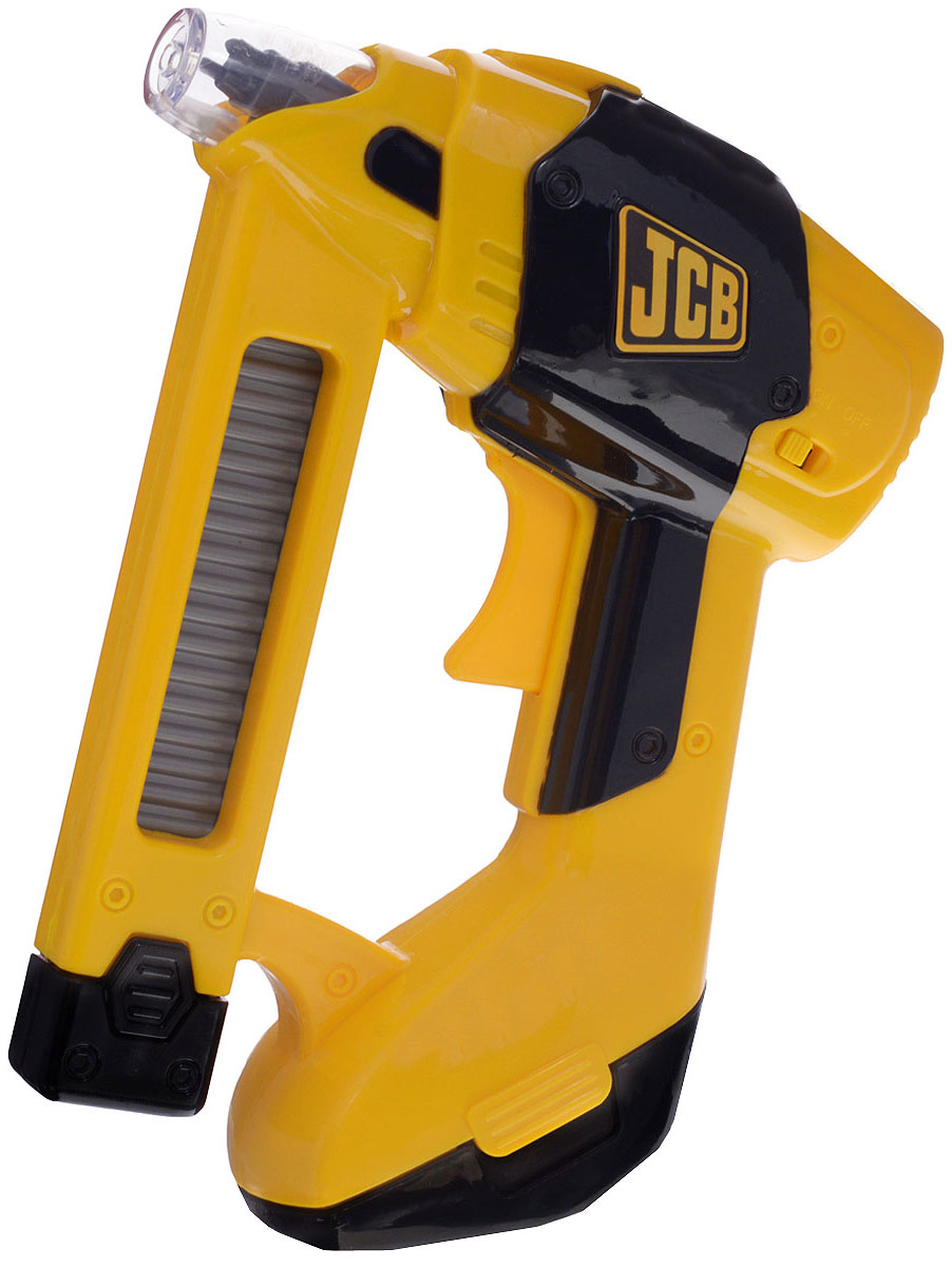 HTI Игровой набор Строительный степлер JCB1415690.00 HTI Игровой набор Строительный степлер JCB1415690.00Игровой набор HTI Строительный степлер JCB, непременно, понравится юному строителю. В набор входят строительный степлер, выполненный из высококачественного пластика, бейдж и линейка с мерами длины и площади. При нажатии на курок степлера загорается лампочка и раздаются реалистичные звуки. Строительный степлер JCB выглядит совсем как настоящий! С ним ваш ребенок сможет построить конструкции любой сложности. Порадуйте его таким замечательным подарком! Рекомендуется докупить 2 батарейки напряжением 1,5V типа AA (товар комплектуется демонстрационными).