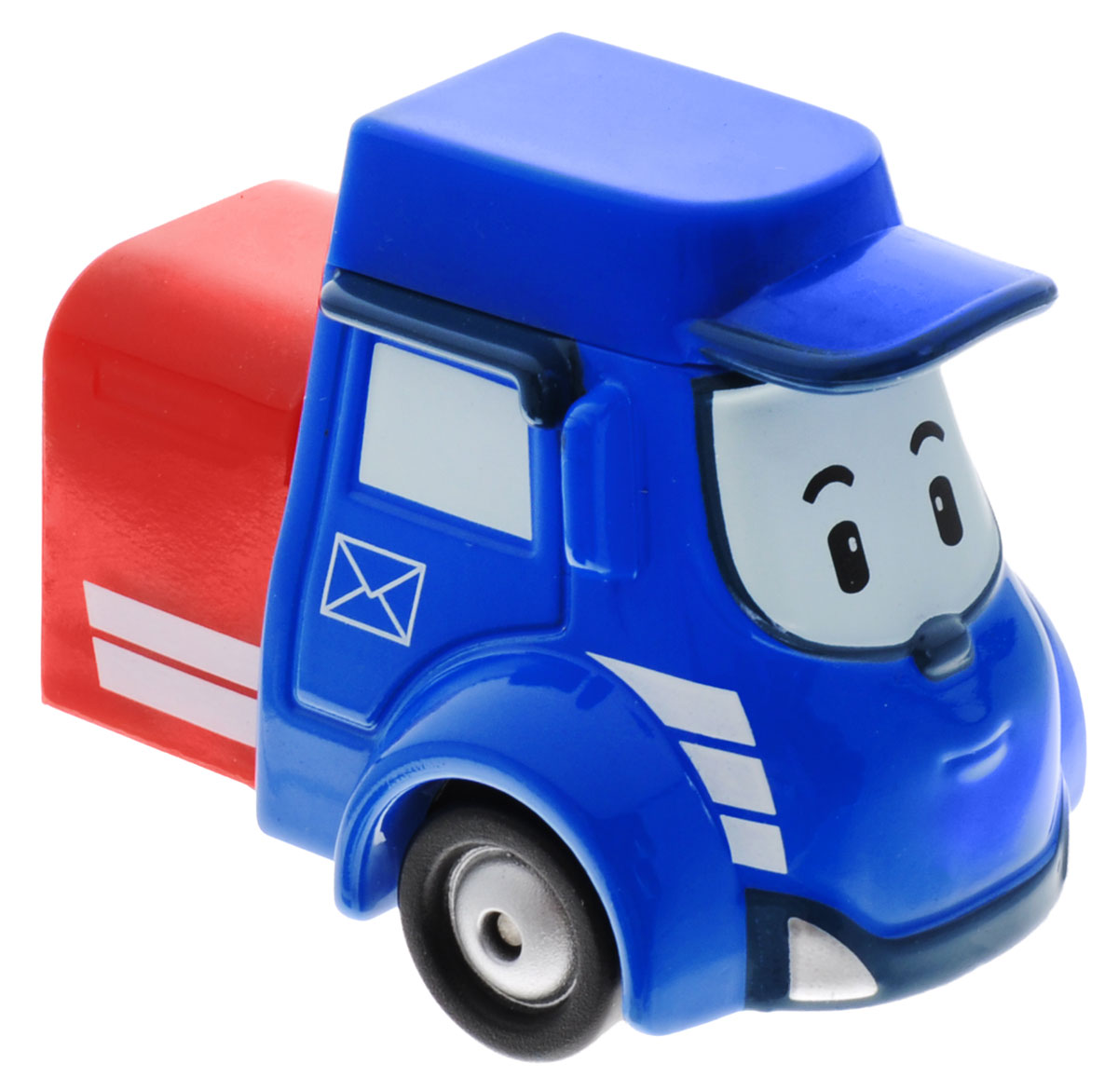 Robocar Poli Машинка Пости83178 Robocar Poli Машинка Пости83178Машинка Robocar Poli Пости непременно понравится вашему малышу. Она выполнена из металла с элементами пластика. Пости - это замечательный почтовый грузовичок. Он очень ответственный, поэтому стремится довести почту точно в срок. Его красный прицеп с письмами видно издалека и он спешит порадовать всех хорошими вестями. Благодаря небольшому размеру ребенок сможет взять игрушку с собой на прогулку, в поездку или в гости. Порадуйте своего малыша таким замечательным подарком!