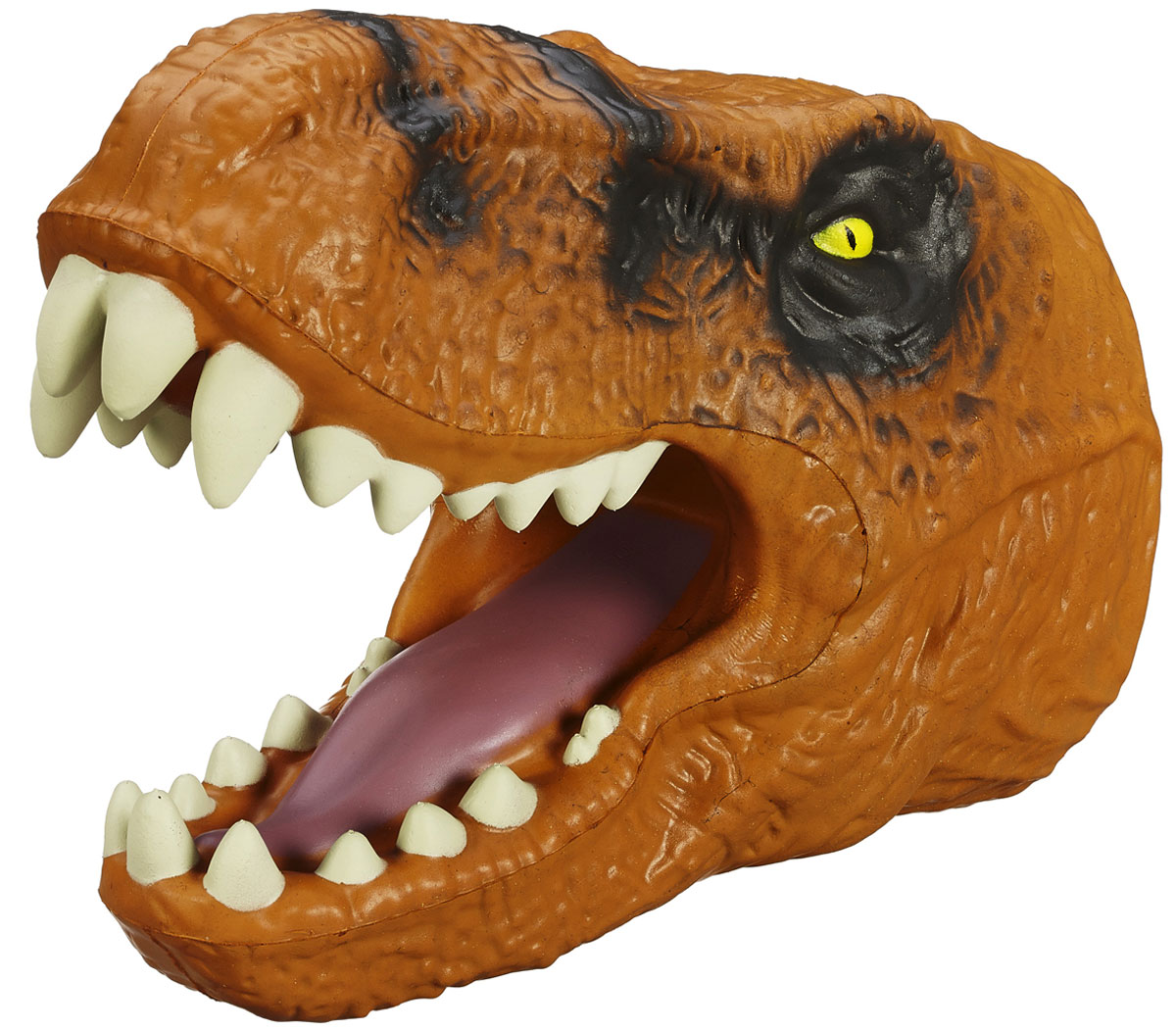 Jurassic World Игрушка на руку Tyrannosaurus RexB1509 B1511 Jurassic World Игрушка на руку Tyrannosaurus RexB1509 B1511Игрушка на руку Jurassic World Tyrannosaurus Rex непременно привлечет внимание вашего ребенка. Голова тираннозавра Рекса - это уникальная игрушка, которая гарантированно станет одной из самых любимых не только для детей, но и для взрослых. Она надевается на руку, благодаря чему можно отлично развлечься, напугав своего друга свирепым оскалом Рекса. Изготавливается исключительно из качественных и гипоаллергенных материалов, не раздражающих кожу. Что может быть лучше в качестве подарка для ребенка или поклонника культового фильма Парк Юрского периода? Ваш ребенок часами будет играть с ней, придумывая различные истории. Порадуйте его таким замечательным подарком!