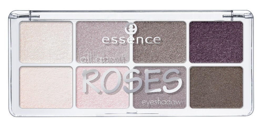 essence Тени для век all about NEW roses т.03, 9,5гр54316 essence Тени для век all about NEW roses т.03, 9,5гр54316Все дело в… нюде, бронзе, винтаже и оттенках серого и розового! Пять новых палеток теней для век с wow-эффектом от essence. В каждой палетке собраны восемь идеально сочетающихся между собой оттенков – от сияющего светлого до глубокого темного. Легкие и стойкие текстуры с матовыми, перламутровыми или металлическими эффектами позволят создать самые разные образы. Выбери свою палетку из 5-ти цветовых комбинаций.