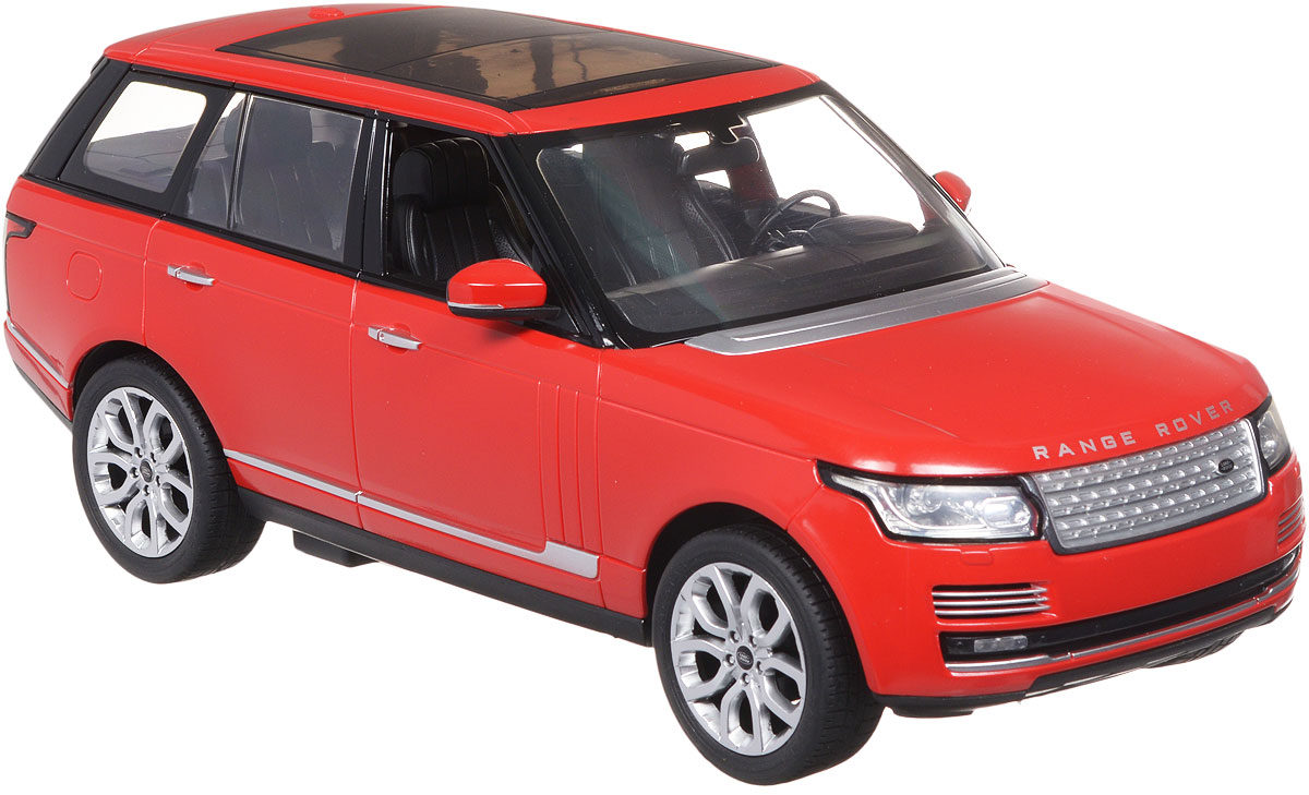 Rastar Радиоуправляемая модель Range Rover Sport цвет красный масштаб 1:1449700_красный Rastar Радиоуправляемая модель Range Rover Sport цвет красный масштаб 1:1449700_красныйРадиоуправляемая модель Rastar Range Rover Sport станет отличным подарком любому мальчику! Все дети хотят иметь в наборе своих игрушек ослепительные, невероятные и крутые автомобили на радиоуправлении. Тем более, если это автомобиль известной марки с проработкой всех деталей, удивляющий приятным качеством и видом. Одной из таких моделей является автомобиль на радиоуправлении Rastar Range Rover Sport. Это точная копия настоящего авто в масштабе 1:14. Возможные движения: вперед, назад, вправо, влево, остановка. Имеются световые эффекты. Пульт управления работает на частоте 27 MHz. Для работы игрушки необходимы 5 батареек типа АА (не входят в комплект). Для работы пульта управления необходима 1 батарейка 9V типа Крона (не входит в комплект).