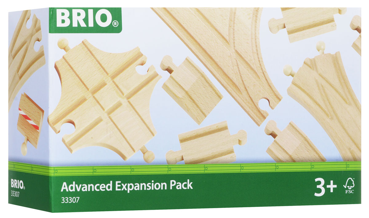 Brio Железная дорога Полотно многофункциональное33307 Brio Железная дорога Полотно многофункциональное33307Вашему ребенку обязательно придется по душе игровой набор Железная дорога. Полотно многофункциональное. В набор входят 11 элементов из натурального дерева для сборки железной дороги. Элементы соединяются между собой с помощью пластиковых креплений. С этим набором ребенок может значительно расширить возможности игр с железной дорогой. Набор совместим со всеми железными дорогами и паровозиками Brio. Железные дороги позволяют ребенку не только получать удовольствие от игры, но и развивать пространственное воображение, мелкую моторику и координацию движений.