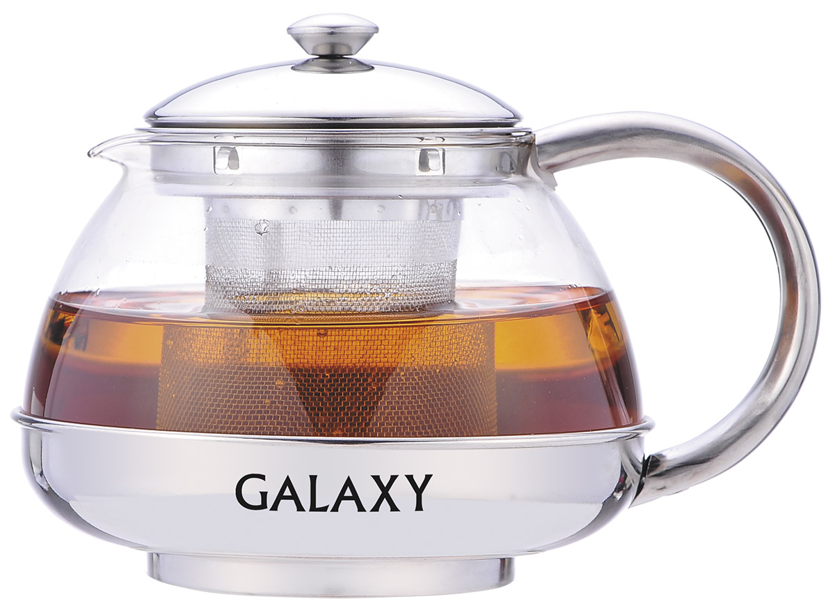 Чайник заварочный Galaxy, с ситечком, 500 мл. GL9350гл9350 Чайник заварочный Galaxy, с ситечком, 500 мл. GL9350гл9350Объем, л: 0,5 Стеклянная колба Ситечко из нержавеющей стали Пластиковая ложка в комплекте Высококачественная нержавеющая сталь В ассортименте посуды GALAXY представлены товары, необходимые для приготовления вкусных и здоровых блюд. Мы ценим наших покупателей и максимально учитываем их потребности, поэтому при производстве посуды GALAXY используются только экологически безопасные и долговечные материалы, такие как высококачественная нержавеющая сталь, керамика и химически нейтральное стекло.