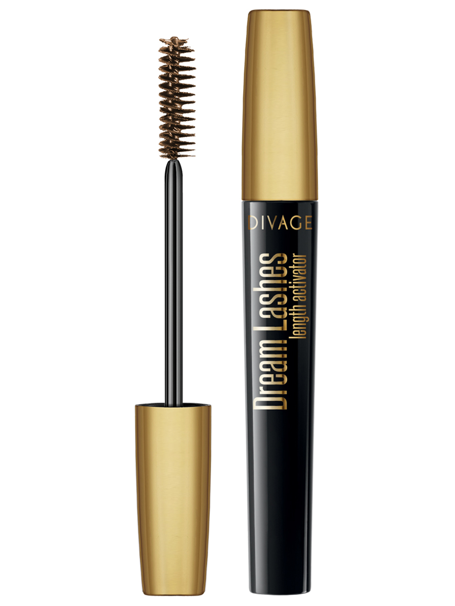 DIVAGE Тушь для ресниц DREAM LASHES length activator mascara, тон № 02, 10 мл008571 DIVAGE Тушь для ресниц DREAM LASHES length activator mascara, тон № 02, 10 мл008571Ты всегда мечтала иметь объемные, разделенные и при этом невероятно длинные ресницы? Тогда тушь «DREAM LASHES Length Activator Mascara» создана именно для тебя. Инновационная тушь позволяет не только создать безукоризненный макияж, но и обладает эффективным лечебным действием, стимулирующим рост ресниц. Тушь дает мгновенный результат - объемные и разделенные ресницы. А уже через 4 недели естественная длина ресниц увеличивается на 2 мм при постоянном использовании! Благодаря особой формуле тушь укрепляет ресницы, восстанавливает их и предотвращает выпадение Твои идеальные длинные реснички - это так легко с новой тушью от DIVAGE! СОВЕТ DIVAGE: Начинай красить ресницы от их основания, плавно вытягивая их вверх. Такие движения придадут твоим ресницам максимальную длину. Если ты хочешь добиться большего объёма, то нанеси один слой туши, подожди пока он немного подсохнет и начинай наносить второй. Слой за слоем будет создаваться потрясающий объём. Не забудь, что тушь DREAM LEASHES имеет не...