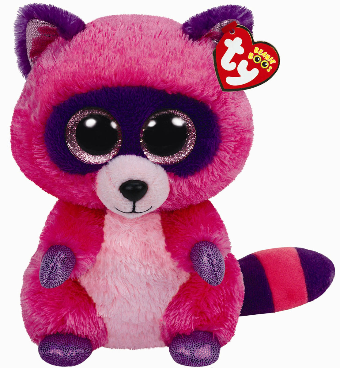 TY Мягкая игрушка Енот Roxie 22 см TY Мягкая игрушка Енот Roxie 22 см