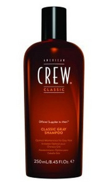 American Crew Шампунь для седых волос Classic Gray Shampoo 250 мл7206899000 American Crew Шампунь для седых волос Classic Gray Shampoo 250 мл7206899000Это специально созданный шампунь для волос, посеребренных сединой. Обладая специальными добавками, нейтрализующими желтоватый оттенок седых волос, данный шампунь является ведущим средством по уходу за седыми волосами. Оздоровляющий шампунь от American Crew обладает сбалансированными свойствами, позволяющими удалять медно-желтые тона седых или седеющих волос. Также средство помогает предотвратить желтизну на мелированных или окрашенных в белый цвет волосах. А гидролизованный молочный протеин добавляет блеск и создает превосходную защиту от сухости, свойственную седым волосам.