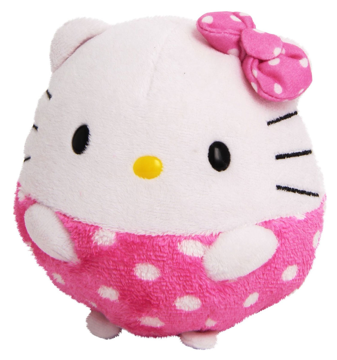 TY Мягкая игрушка Hello Kitty 20 см38530-no TY Мягкая игрушка Hello Kitty 20 см38530-noМягкая игрушка Hello Kitty обязательно вызовет положительные эмоции и улыбку у каждого. Игрушка изготовлена из безопасных, приятных на ощупь материалов в виде бело-розовой кошечки Китти. Игрушка выполнена в виде мячика. Гранулы из пластика, используемые при набивке игрушки, способствуют развитию мелкой моторики рук ребенка. Симпатичная игрушка будет радовать вашего ребенка, а также способствовать полноценному и гармоничному развитию его личности. Великолепное качество исполнения делают эту игрушку чудесным подарком к любому празднику, как для ребенка, так и взрослого человека!