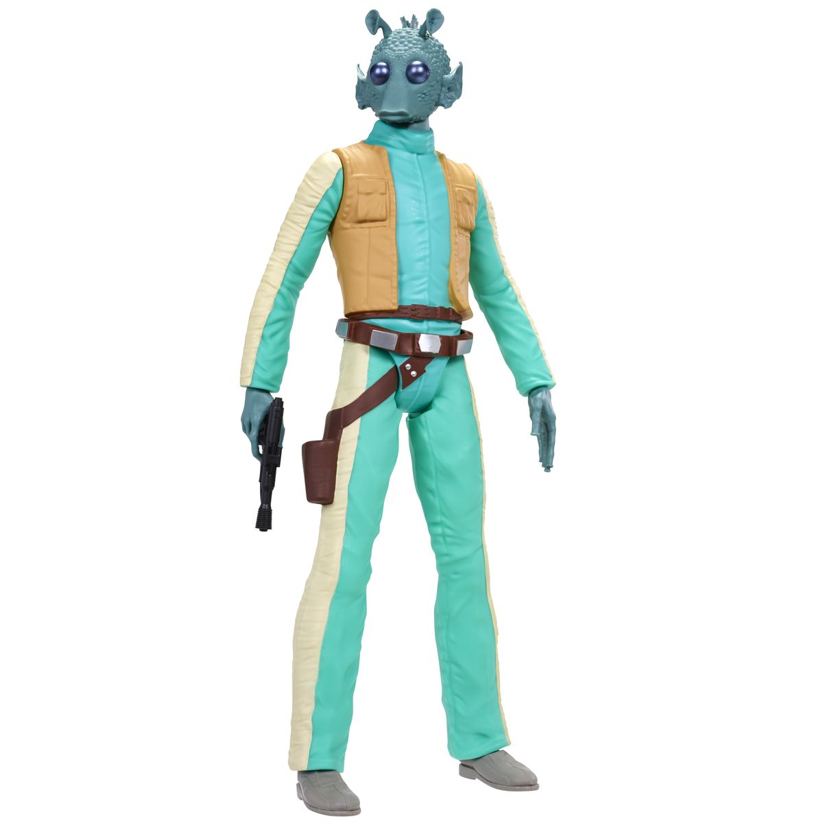 Star Wars Фигурка Гридо835870 Star Wars Фигурка Гридо835870Фигурка Star Wars Гридо выполнена в виде культового персонажа фантастической киноэпопеи Звездные Войны. Фигурка изготовлена из качественного цветного пластика, имеет подвижные части: голова поворачивается, руки и ноги двигаются, вращаются кисти рук. В комплект также входит пистолет. Фигурка понравится как детям, так и взрослым коллекционерам, она станет отличным сувениром или займет достойное место в коллекции любого поклонника знаменитой космической саги.