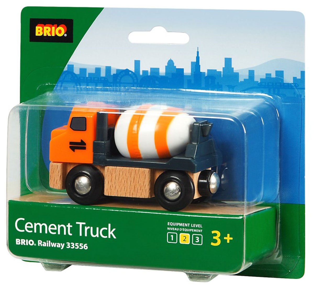Brio Бетономешалка33556 Brio Бетономешалка33556Бетономешалка Brio привлечет внимание вашего ребенка и не позволит ему скучать. Бетономешалка выполнена из дерева, пластика и металла и представляет собой дополнительный элемент для железной дороги фирмы Brio. Машинка присоединяется с помощью магнита к любому паровозику или другой машинке. Во время движения рабочий элемент бетономешалки вращается. Ребенок с удовольствием будет играть с этой машинкой, придумывая разные истории.