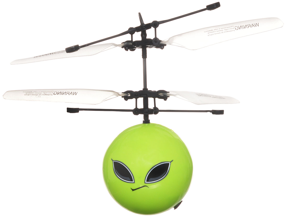 Auldey Летающий шар на радиоуправлении Sky Rover Spirit цвет салатовыйYW859120-5 Auldey Летающий шар на радиоуправлении Sky Rover Spirit цвет салатовыйYW859120-5Летающий шар на радиоуправлении - интересная и увлекательная игрушка. Управлять данным летающим устройством можно посредством приближения к нему собственной ладони - поднесите ладонь под шар, чтобы он поднялся выше и уберите ладонь, чтоб он начал снижение.