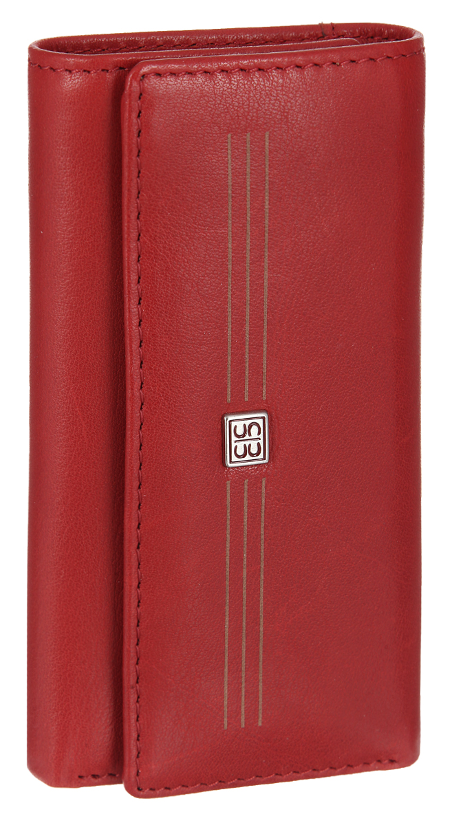 Ключница Sergio Belotti, цвет: красный. 17311731 west red Ключница Sergio Belotti, цвет: красный. 17311731 west redСтильная ключница Sergio Belotti выполнена из натуральной кожи. Изделие оформлено металлической фурнитурой с символикой бренда. Ключница раскладывается пополам и закрывается на кнопки. Внутри изделие содержит шесть карабинов для ключей, отделение для купюр, отделение для мелочи на кнопке, а также кармашек для магнитного ключа. Изделие поставляется в фирменной упаковке. Ключница Sergio Belotti станет отличным подарком для человека, ценящего качественные и практичные вещи.