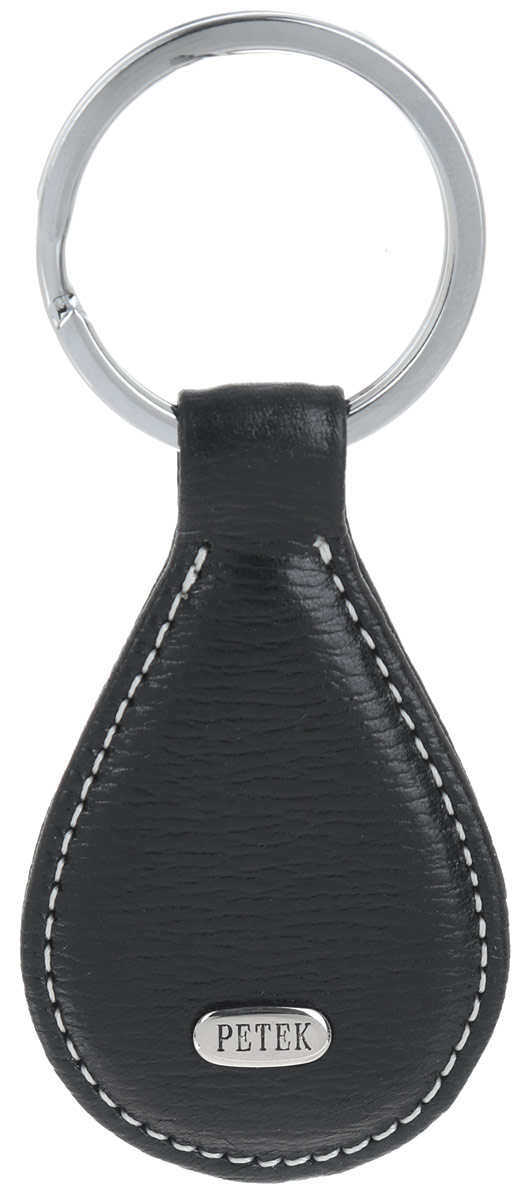Брелок Petek 1855, цвет: черный. 529.46RU.01529.46RU.01 Black Брелок Petek 1855, цвет: черный. 529.46RU.01529.46RU.01 BlackСтильный брелок для ключей Petek 1855 выполнен из натуральной кожи. Изделие оформлено металлической пластиной с гравировкой бренда и оснащено металлическим кольцом. Брелок упакован в фирменную коробку. Такой брелок станет стильным дополнением к ключам.