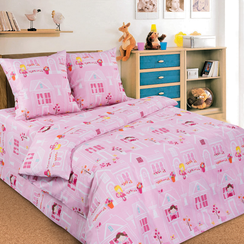 Letto Комплект детского постельного белья Домик ПринцессыДомик Принцессы 50 Letto Комплект детского постельного белья Домик ПринцессыДомик Принцессы 50Letto.kids - это веселые детские и подростковые дизайны, в хлопковом исполнении с хорошими устойчивыми красителями и все это по очень доступной цене! Такое белье прослужит долго и выдержит много стирок. Рисунок на наволочке может отличаться от представленного на фото. Пододеяльник 143х215 см, простынь 148х215 см, наволочка 50х70 см
