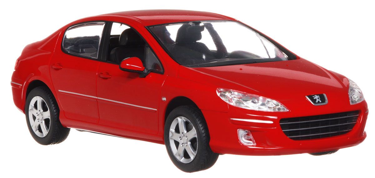 Rastar Радиоуправляемая модель Peugeot 407 цвет красный40700 Rastar Радиоуправляемая модель Peugeot 407 цвет красный40700Радиоуправляемая модель Rastar Peugeot 407 стильного красного цвета, является точной уменьшенной копией настоящего автомобиля в масштабе 1:14. Модель привлечет внимание не только ребенка, но и взрослого. Модель при помощи пульта управления движется вперед, дает задний ход, поворачивает влево и вправо, останавливается. Машина обладает высокой стабильностью движения, что позволяет полностью контролировать его процесс, управляя уверенно и без суеты. Модель оснащена световыми эффектами. Такая модель автомобиля станет отличным подарком не только автолюбителю, но и человеку, ценящему оригинальность и изысканность, а качество исполнения представит такой подарок в самом лучшем свете. Машина работает от 5 батареек типа АА напряжением 1,5V, пульт работает от батарейки 9V типа Крона (не входят в комплект).
