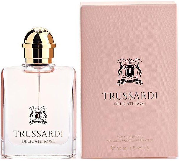 Trussardi Delicate Rose Туалетная вода Woman, 100 мл11658 Trussardi Delicate Rose Туалетная вода Woman, 100 мл11658Белое дерево, Кедровое дерево, Сандаловое дерево, Мускус.