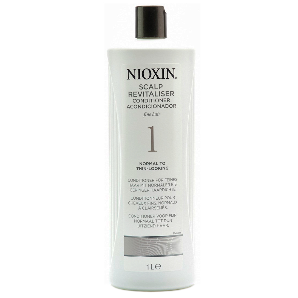 Nioxin Scalp Увлажняющий кондиционер (Система 1) Revitaliser System 1, 1000 мл81274125 Nioxin Scalp Увлажняющий кондиционер (Система 1) Revitaliser System 1, 1000 мл81274125Увлажняющий кондиционер Nioxin Система 1 предназначен для ослабленных и тонких волос. Средство содержит питательные масла и энзимы, которые бережно ухаживают за волосами и кожей головы. Кондиционер от Ниоксин придает волосам шелковистость и смягчает кожу головы.