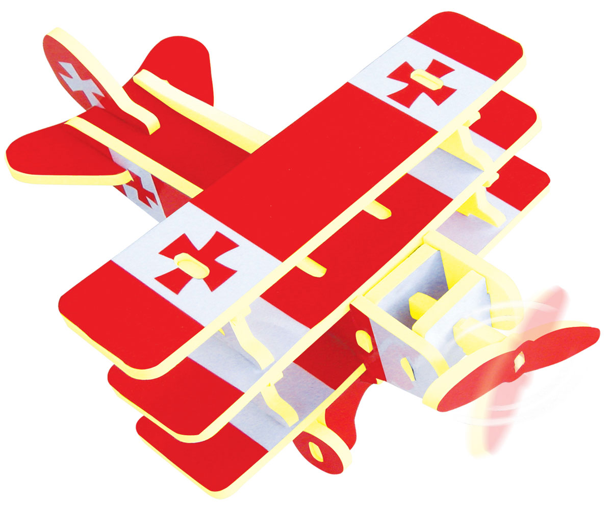 Bebelot 3D мягкий конструктор ТрипланBEB0706-008 Bebelot 3D мягкий конструктор ТрипланBEB0706-008Объемный конструктор Bebelot Триплан привлечет внимание вашего ребенка и не позволит ему скучать. Конструктор состоит из 17 мягких деталей, собрав которые, ребенок получит разновидность самолета. Они соединяются друг с другом при помощи специальных отверстий и выступов. Размер составных элементов конструктора очень удобен для того, чтобы ребенку было комфортно в него играть. Собирая конструктор, ребенок разовьет внимание, воображение, мелкую моторику рук, пространственное и логическое мышление, а собранная своими руками игрушка будет для него гораздо дороже, чем готовая - ведь он вложил в нее свой драгоценный труд.
