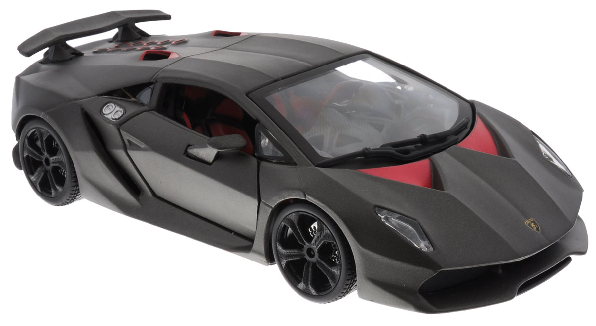 Bburago Модель автомобиля Lamborghini Sesto Elemento18-21061 Bburago Модель автомобиля Lamborghini Sesto Elemento18-21061Модель автомобиля Bburago Lamborghini Sesto Elemento предназначена для тех, кто любит роскошь и высокие скорости. Привлечет к себе внимание не только детей, но и взрослых. Модель представлена в масштабе 1:24 и в точности воспроизводит все детали внешнего облика реального автомобиля. Корпус автомобиля выполнен из металла с использованием пластиковых элементов, колеса прорезинены. Модель оборудована открывающимися дверцами и подвижными колесами. Во время игры с такой машинкой у ребенка развивается мелкая моторика рук, фантазия и воображение. Ваш ребенок будет в восторге от такого подарка!