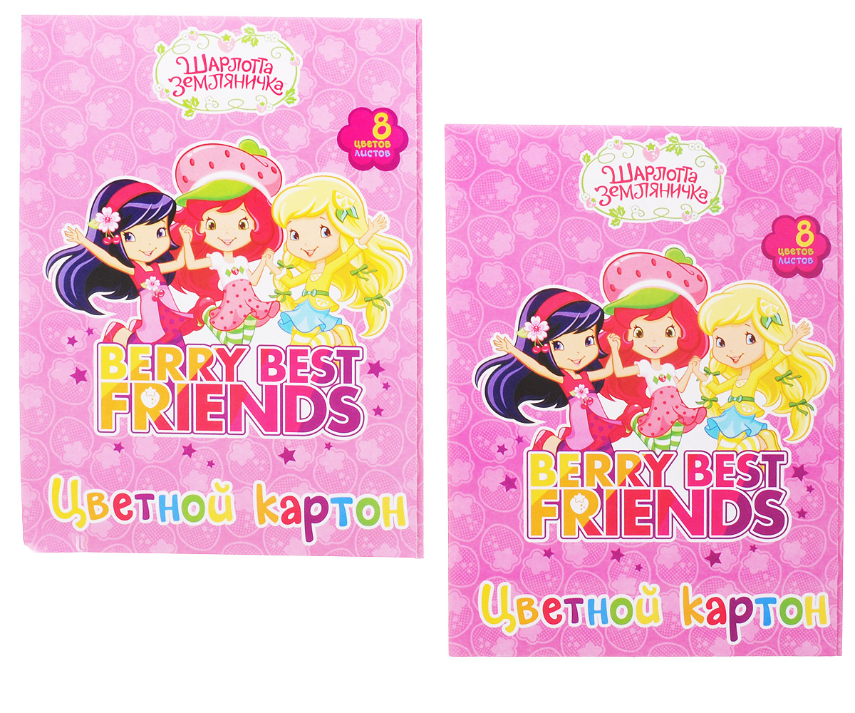 Action! Набор цветного картона Strawberry Shortcake 8 листов 2 штSW-CC-8/8_розовый Action! Набор цветного картона Strawberry Shortcake 8 листов 2 штSW-CC-8/8_розовыйНабор цветного картона Action! Strawberry Shortcake позволит создавать всевозможные аппликации и поделки. Набор упакован в картонную папку с изображением Strawberry Shortcake. Создание поделок из цветного картона позволяет ребенку развивать творческие способности, кроме того, это увлекательный досуг. Одна папка содержит 8 листов цветного картона. В набор входят две папки.