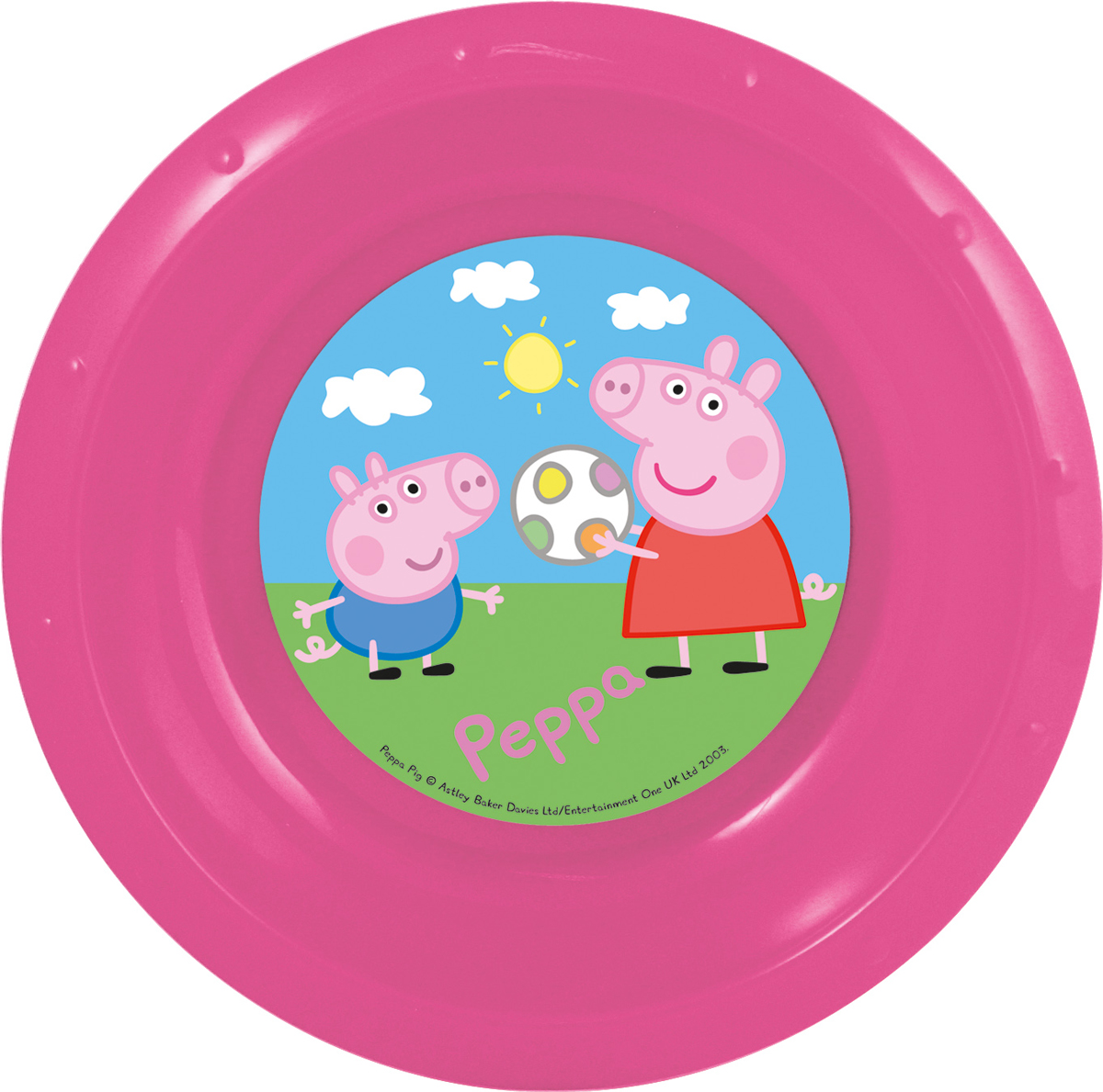 Peppa Pig Миска детская Свинка Пеппа52811 Peppa Pig Миска детская Свинка Пеппа52811Миска детская Свинка Пеппа диаметром 16 см.