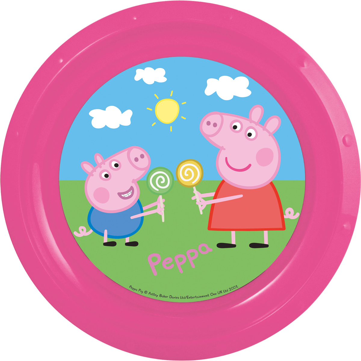 Peppa Pig Тарелка детская Свинка Пеппа52812 Peppa Pig Тарелка детская Свинка Пеппа52812Тарелка детская Свинка Пеппа диаметром 21,5 см.