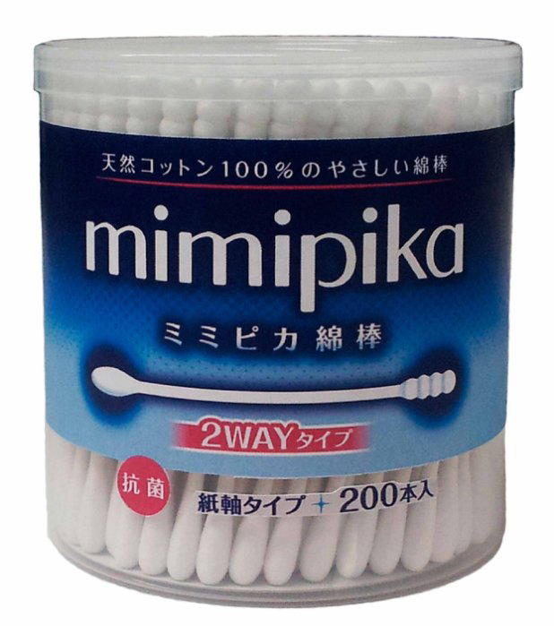 Cotton Labo Ватные палочки для ушей Mimi-Pika 200шт501094 Cotton Labo Ватные палочки для ушей Mimi-Pika 200шт501094Ватные палочки из 100% натурального хлопка особой мягкости предназначены для гигиенических процедур. Аппликатор из безопасного, экологически чистого 100% хлопка содержит хитозан - натуральный антибактериальный компонент, препятствующий размножению микроорганизмов. Упаковка снабжена специальным картонным язычком, за который нужно потянуть, чтобы вытащить палочки из упаковки, не прикасаясь к аппликатору пальцами.
