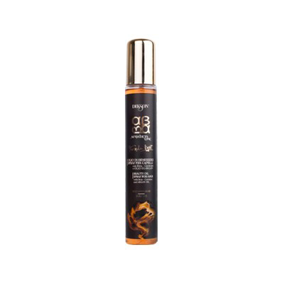 Dikson ArgaBeta Суперлегкое увлажняющее масло-спрей Beauty Oilo Light 100 млNEW2425 Dikson ArgaBeta Суперлегкое увлажняющее масло-спрей Beauty Oilo Light 100 млNEW2425Dikson ArgaBeta Beauty Oilo Light – Супер легкое увлажняющее масло-спрей от известного бренда Диксон быстро увлажняет и преображает даже самые уставшие и сухие волосы. Это стало возможным благодаря мощному антиоксидантному эффекту арганового масла и гидратирующим свойствам бета-каротина. При регулярном использовании спрея Вы забудете о том, что такое секущиеся кончики и поврежденные волосы, потому что он образует тончайшую пленку, которая, несмотря на свою толщину, способна стать барьерным экраном от УФ-лучей и выцветания пигмента. Средство нормализует водный баланс, делает волосы блестящими и послушными. Его активная формула делает заметным эффект увлажнения уже после первого использования. Практичный флакон облегчает нанесение волос, а легкая текстура способствует впитываемости.