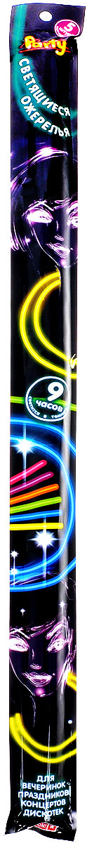 Action! Светящееся ожерелье 5 штAPI0015 Action! Светящееся ожерелье 5 штAPI0015Светящееся ожерелье Action! отлично подойдет для вечеринок, праздников, концертов или дискотек. Выполнено изделие из безопасного материала. Светятся ярким неоновым светом. Для активации необходимо согнуть в нескольких местах и встряхнуть несколько раз. Полная реакция произойдет в течение нескольких минут. Замкните концы светящейся палочки в прилагаемом соединителе. Светится в темноте до 9 часов. Время зависит от окружающей температуры, чем она выше тем быстрее протекает реакция.