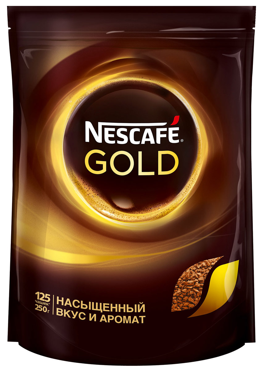 Nescafe Gold 100% кофе растворимый сублимированный, 250 г12143978 Nescafe Gold 100% кофе растворимый сублимированный, 250 г12143978Почувствуйте истинное удовольствие с кофе Nescafe Gold. Ведь Nescafe Gold создан из обжаренных кофейных зерен нескольких сортов, чтобы вы могли в полной мере ощутить его неповторимый аромат и насыщенный вкус. Nescafe Gold - кофе, который дарит удовольствие.