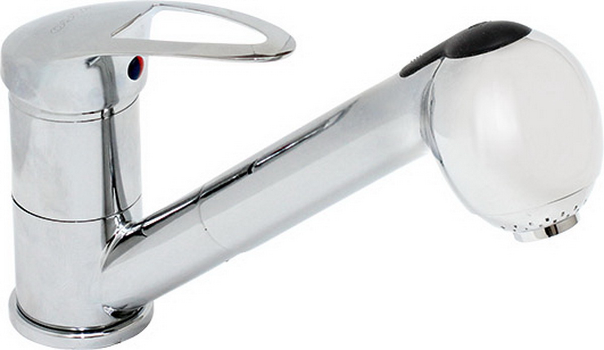 Argo смеситель для кухни с вытяжной лейкой Olio, d-40 - Argo22798 Argo смеситель для кухни с вытяжной лейкой Olio, d-40 - Argo22798Смеситель для кухни с вытяжной лейкой 40-01/v olio картридж d-40 мм short-size, крепеж двухшточный double-rod аэратор м24х1 наружная резьба only plast 10 - 13 л/мин. при 0,3 МПа покрытие никель / хром комплектация гибкая подводка mateu 50 см переходной шланг 15 см, м10х1 - м15х1 грузило вытяжной шланг 120 см, нейлоновая оплетка, м15х1 - 1/2 душевая лейка olio двухпозиционная: аэро, душ материал основа латунь