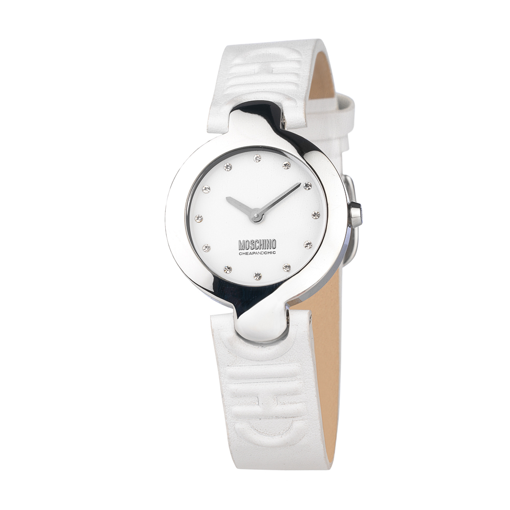 Часы женские наручные Moschino Full Of Chic, цвет: белый. MW0350MW0350 Часы женские наручные Moschino Full Of Chic, цвет: белый. MW0350MW0350Часы наручные Moschino MW0350 Водостойкость: 50м (5 АТМ)